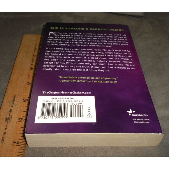 The Forbidden by Heather Graham Paperback 2021 Krewe of Hunters #34 - Picture 7 of 7